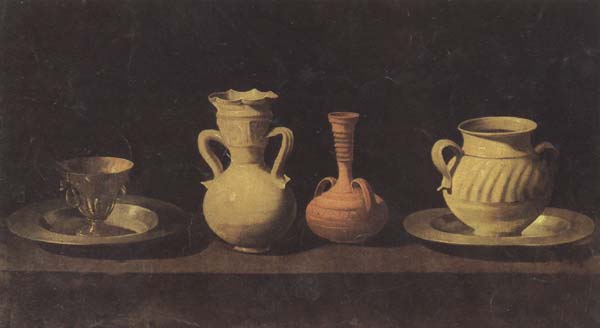 Still Life with Pottery